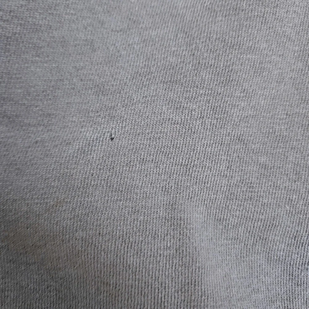 VTG 1989 Banana Republic Quarter Zip Sweatshirt Men XL Gray Long Sleeve Pullover